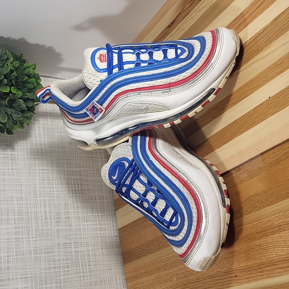 Nike Air Max 97 All Star Jersey, Red White Blue, Sneakers - Picture 1 of 6